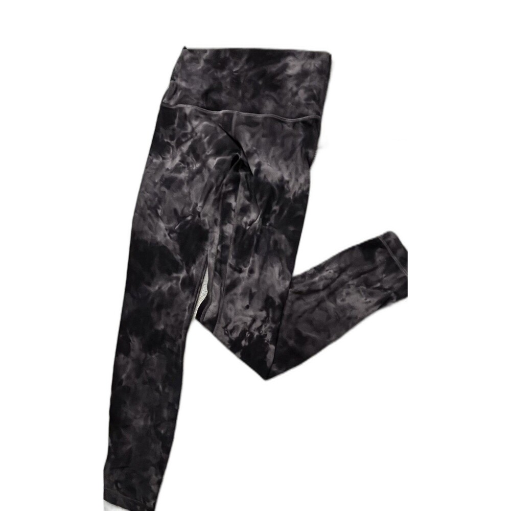Lululemon Leggings 4 Align High-Rise Pant 25" in Diamond Dye Pitch Grey Graphite